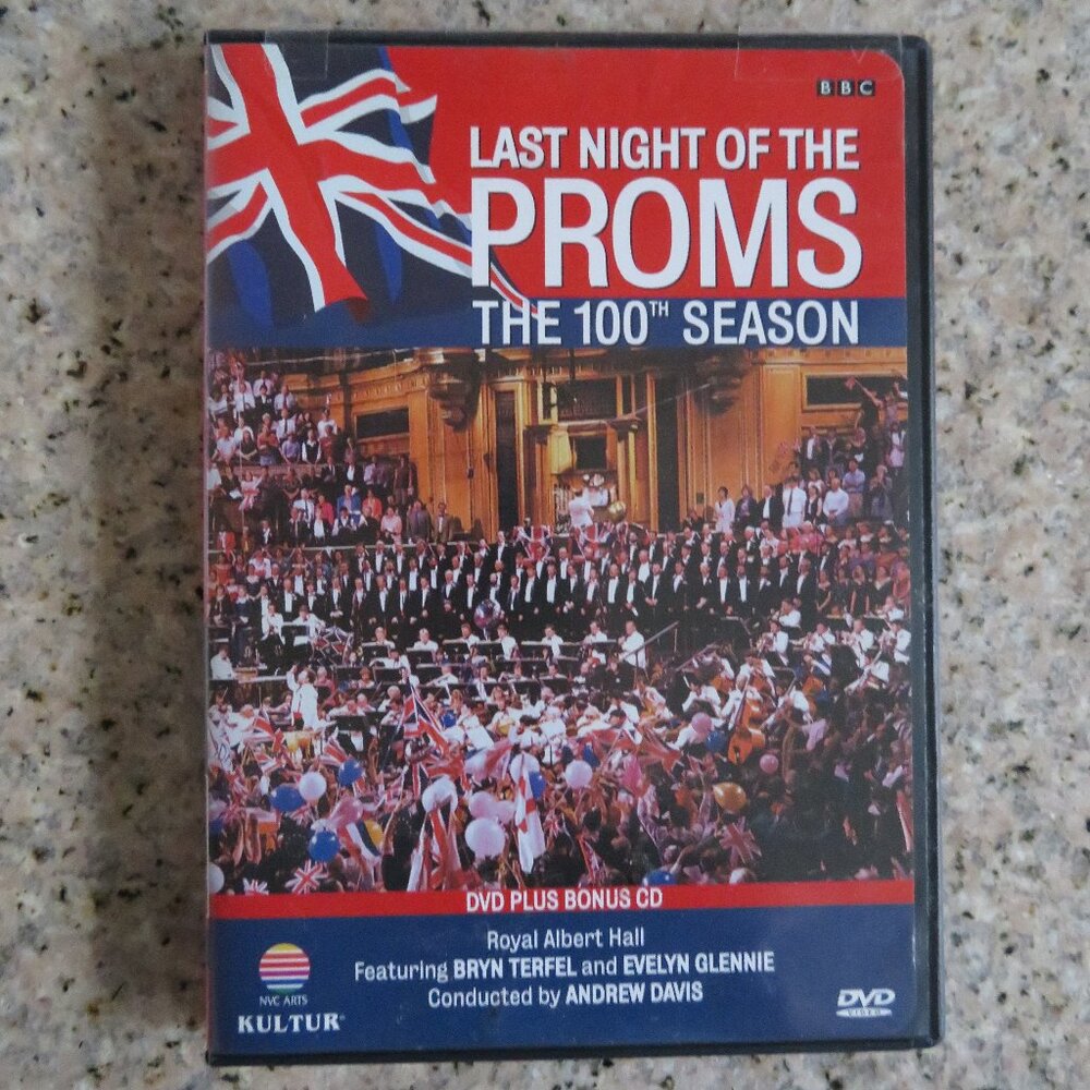 Last Night of the Proms The 100th Season 1994 DVD+CD (K538)